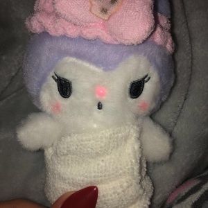 Kuromi bath time plush